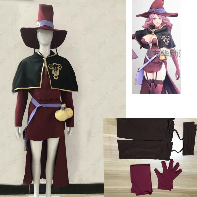 Аниме Черный клевер Ванесса енотеа костюм для косплея|Костюмы аниме| |