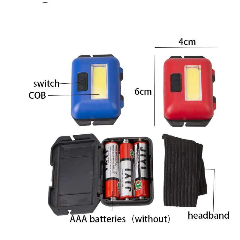 

Outdoor Waterproof Camping COB LED Headlamp Headlight 3 Modes Running Camping Hiking Fishing Adventure Headlight With Headband
