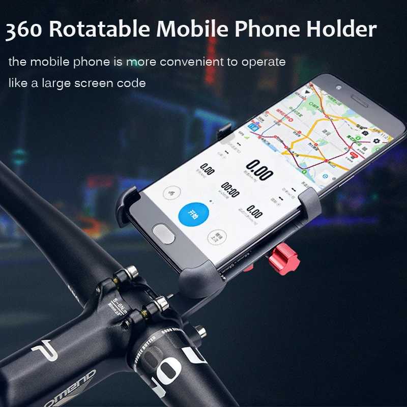 Bike Bicycle Phone Support Motorcycle Handlebar Rear View Mirror Cellphone Holder Motorcycle Phone Mount For Cellphone GPS Stand