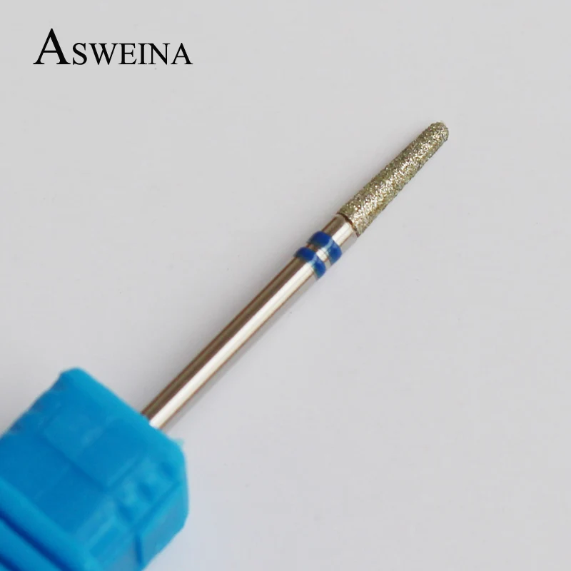 Высококачественные алмазные дрели Asweina 1 шт. электрическая насадка для маникюра и
