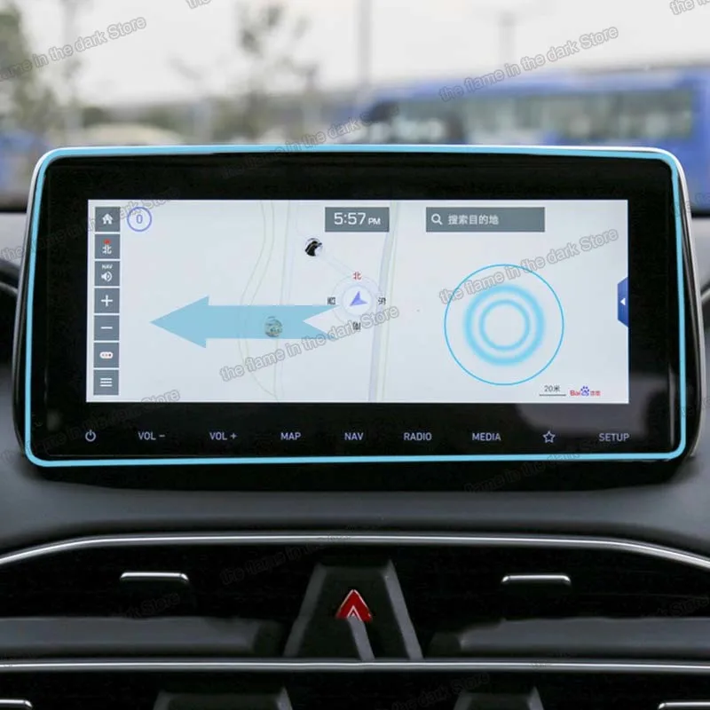 Lsrtw2017 HD Автомобильный GPS навигатор экран с защитой от царапин закаленная пленка
