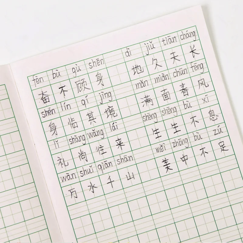 5 шт./компл. китайский блокнот для занятий спортом Pinyin Han zi детей 4 8 лет|Записные