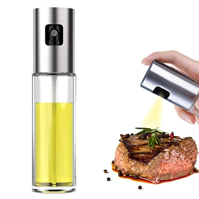 

80 Pcs Olive Oil Sprayer Food-Grade Glass Bottle Dispenser for Cooking,BBQ,Salad,Kitchen Baking,Roasting,Frying Wholesale K2