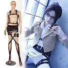 Ремень на все тело для косплея Атака Титанов, Леви Микаса Аккерман, аксессуар для костюма в стиле аниме