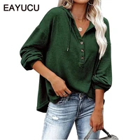 eayucu office lady shirt women slim shirt plus size casual solid color long sleeved shirt ladies simple style top clothes et119