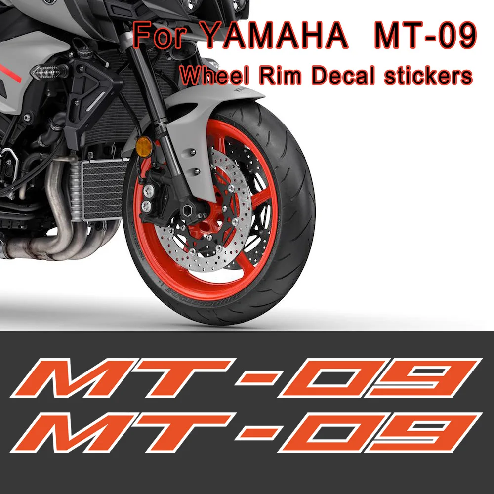 MT 09 наклейка на мотоцикл наклейка полосы обода колеса для YAMAHA MT-09 MT09 MT 09 шлем Танк корпус оболочка печать пленка