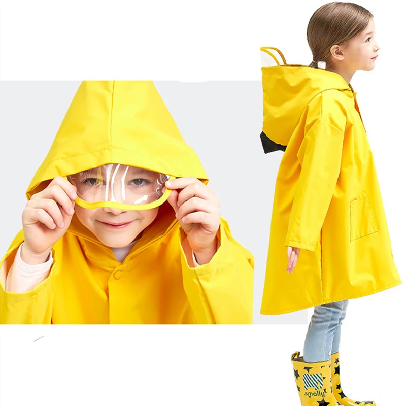 Новый детский свитер унисекс с милым динозавром и Водонепроницаемый полиэстер