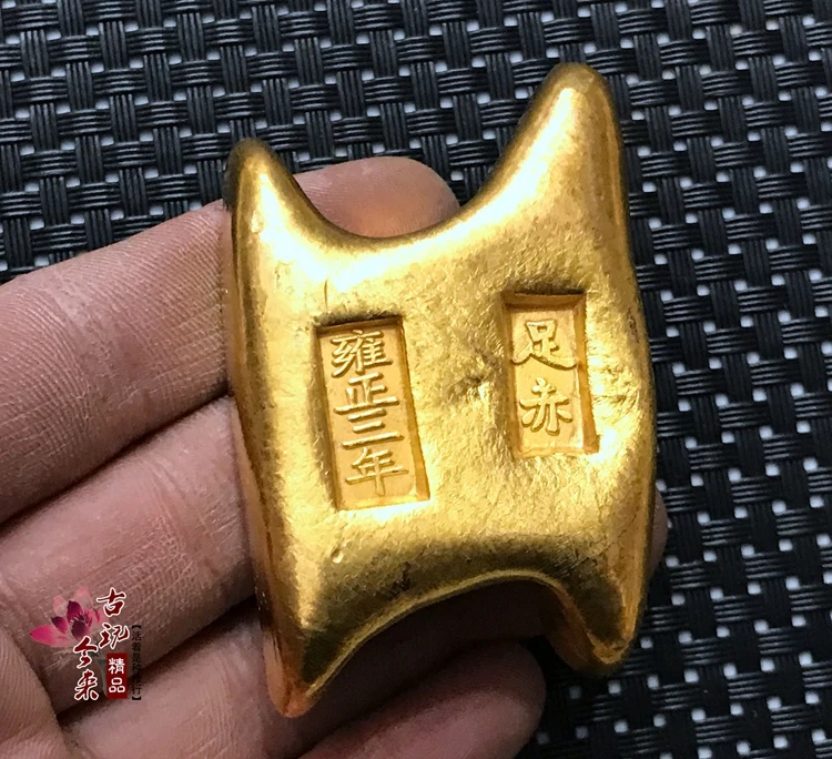 

ExquisiteAntiqueGoldIngot (стопы длине голой) орнаменты