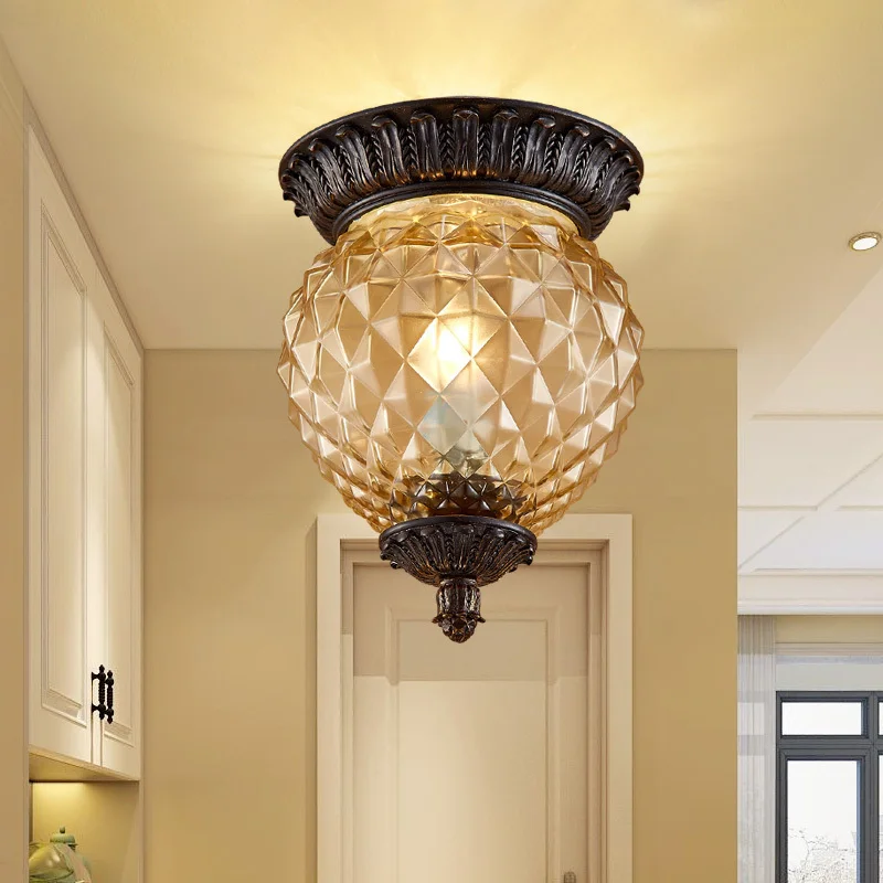 

LED ceiling lamp home lamp modern minimalist American bedroom lamp aisle corridor hall lamp balcony lamp porch lamp