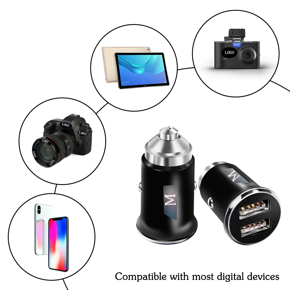 Оригинальный адаптер для прикуривателя USB зарядное устройство предназначенное