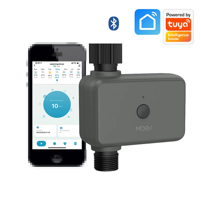Таймер для полива сада tuya умный автоматический контроллер капельного орошения с