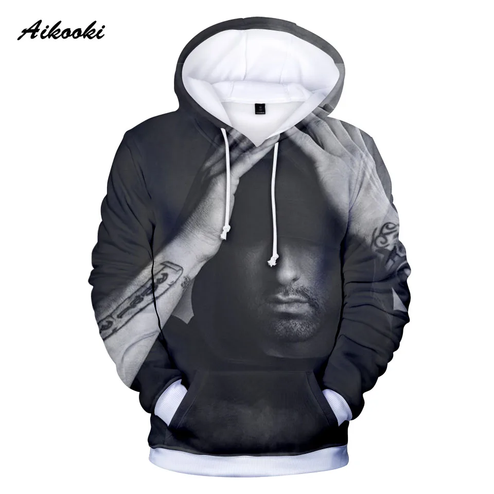 2020New Casual EMINEM 3D толстовки с принтом Rapper Eminem для мужчин/женщин пуловер уличная
