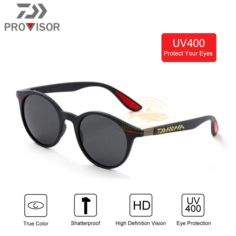 

2020 Man Fishing Sunglasses UV Protection Ultralight Polarized Sunglasses Men Frame Round Fishing Sun Glasses Driving goggles