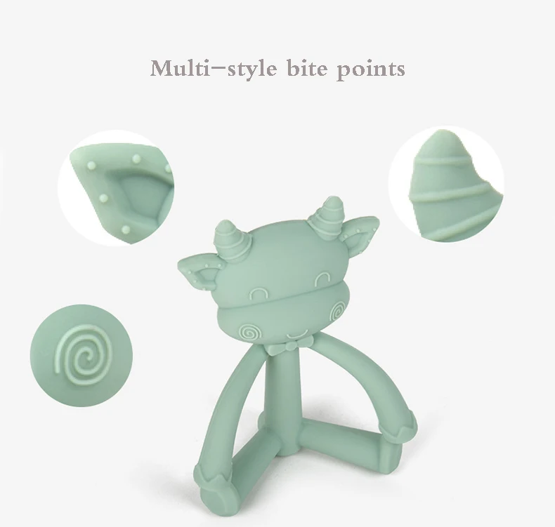 Прорезыватель для зубов силиконовый без БФА | Прорезыватели