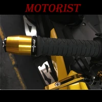 accessories motorcycle cnc handlebar grips handle bar ends plug gold anti vibration for kymco ak550 handle grip end