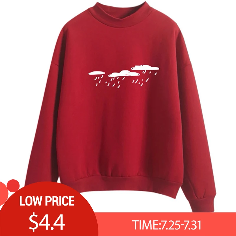 Женская толстовка с капюшоном весенне осенняя Повседневная Розовая Толстовка