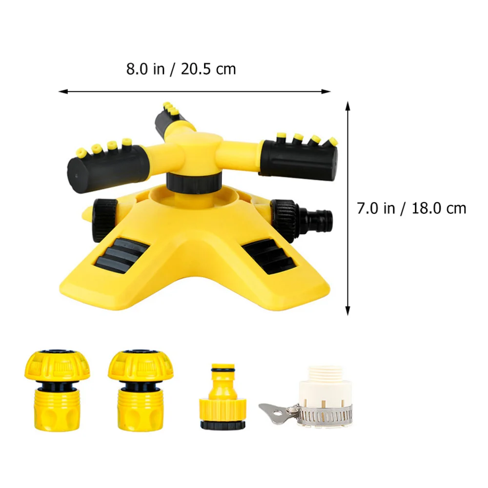 

1 Set Automatic Sprinkler with 1/2 inch Fitting 360 Degree Rotary Sprayer