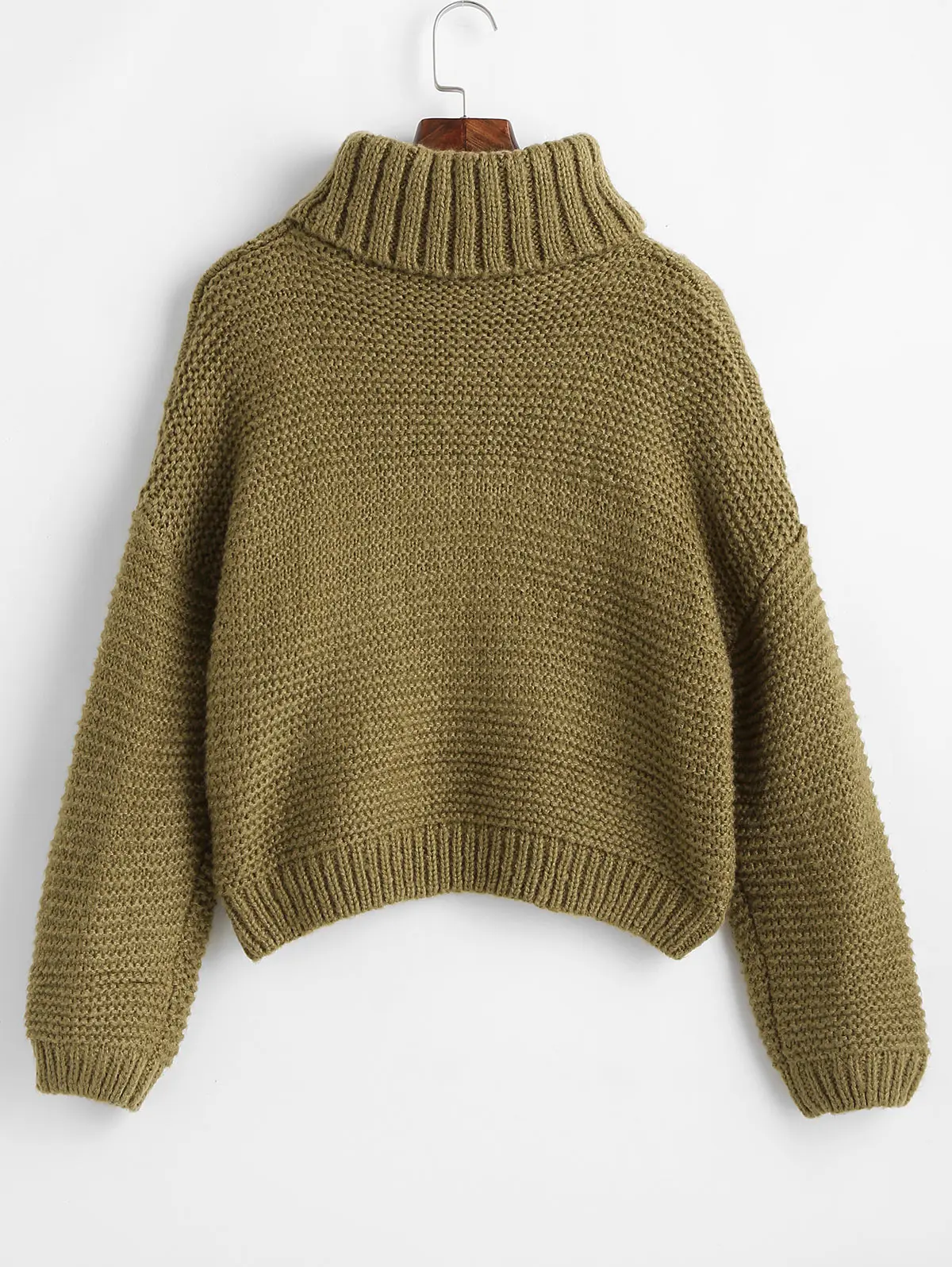 Женская водолазка с длинным рукавом и спущенными плечами | одежда