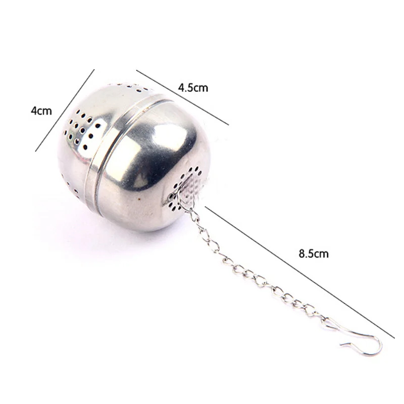 1pcs Tea Infuser Stainless Steel Sphere Mesh Healthy Intense Flavor Reusable bag Tea&ampCoffee Strainer Measure Swirl Steep | Дом и сад