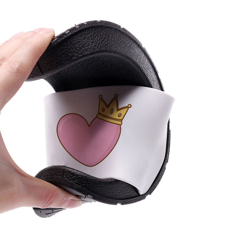 Женские тапочки на толстой платформе летние милые модные шлепанцы пляжные