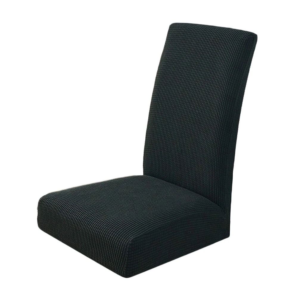 Эластичный обеденный чехол на стул с низкой спинкой барный для салона