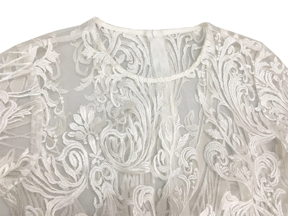 

White Bodycon Dress Women Party Dress Midi 2021 New Arrivals Lace Bodycon Dress Elegant Prom Celebrity Evening Club Dress