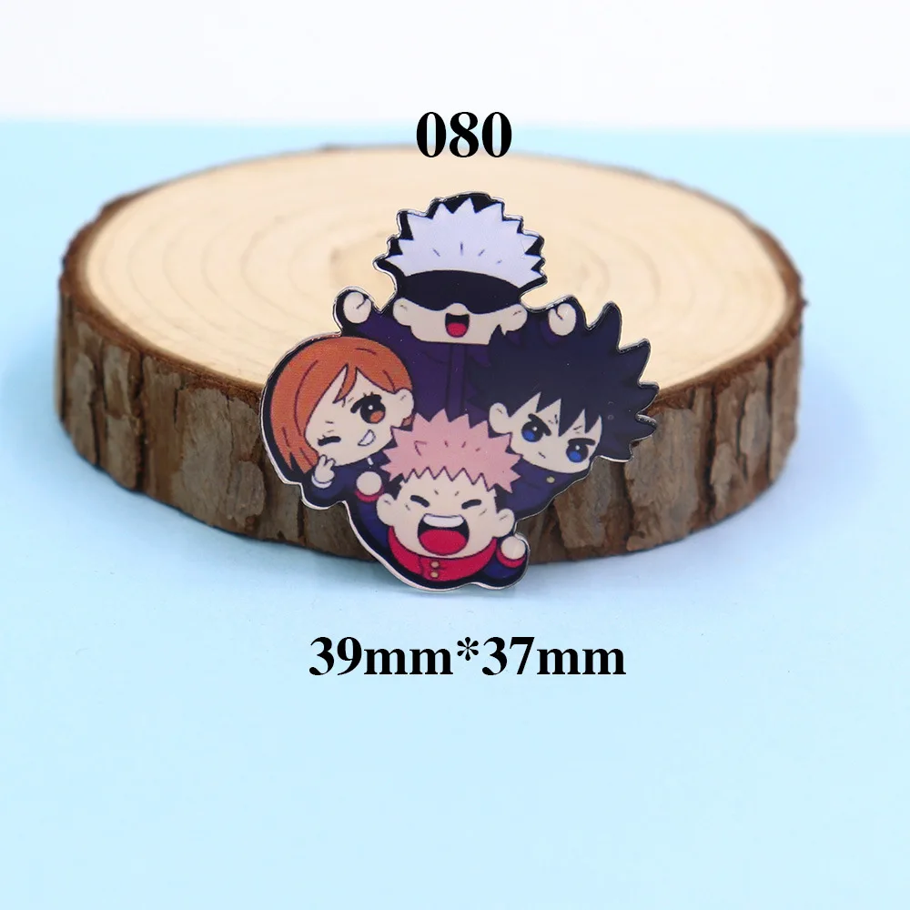 

Japanese Anime Jujutsu Kaisen Brooch Cosplay Badge Pin Fashion Medal Pendant Souvenir Toy Cosplay Gift