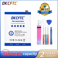 okcftc 5100mah blp633 replacement battery for oneplus 3t a3010 1 3t for oneplus 3