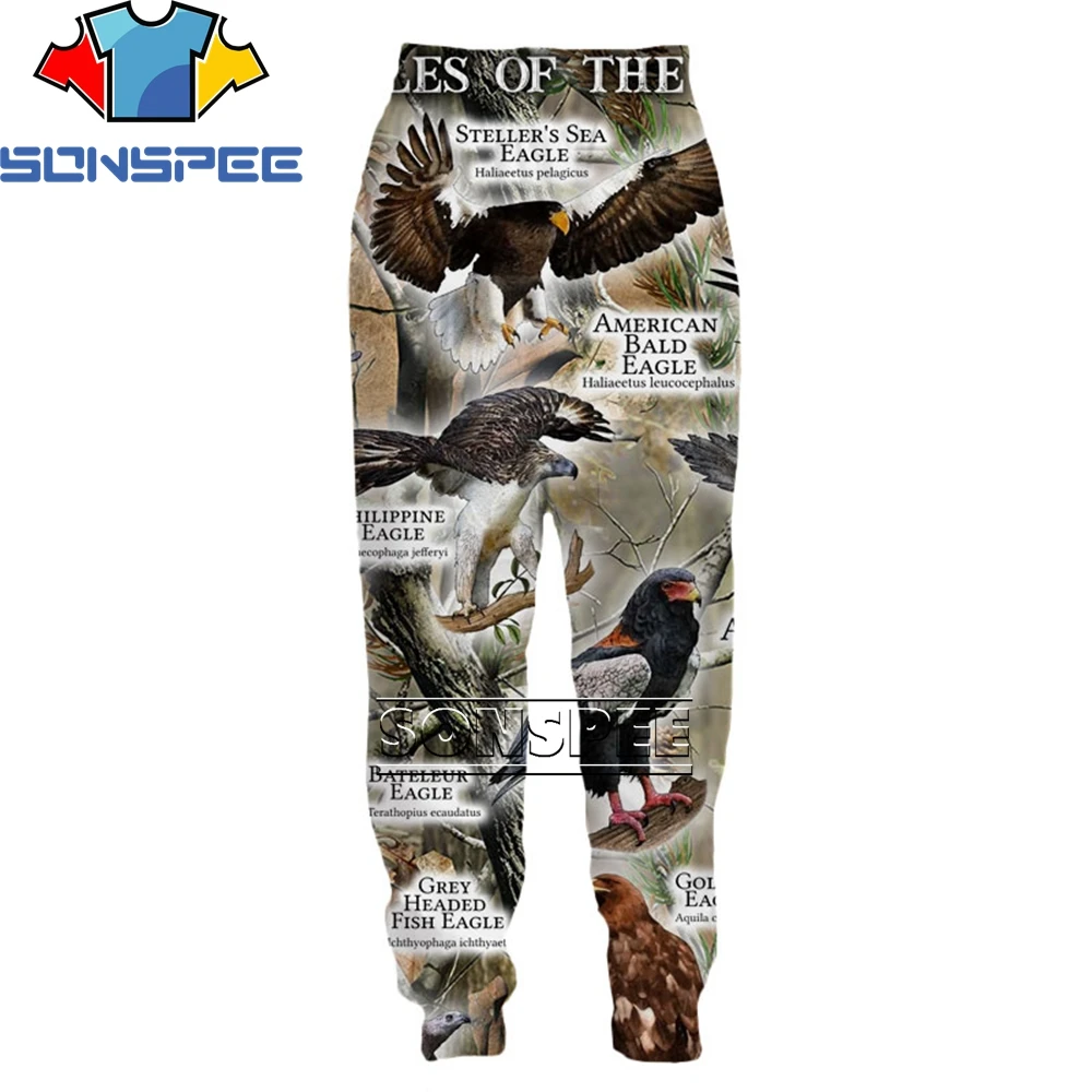 

SONSPEE Popular Anime Animal 3D Printing Men's Clothing Jogging Pants Women's Sports Fashion Casual Unisex Harajuku Sweatpants