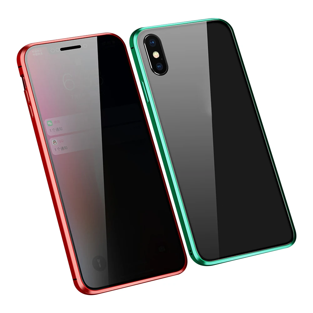 Защитный металлический магнитный чехол для Huawei Honor 9X20 Pro P30 pro с двойной стороной из закаленного стекла Nova 4 5 5i 5Pro