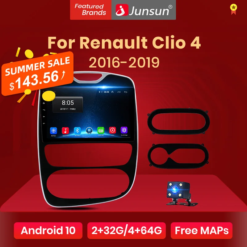 Junsun V1 Android 10 0 DSP CarPlay автомобильный Радио мультимедийный видеоплеер Авто Стерео GPS