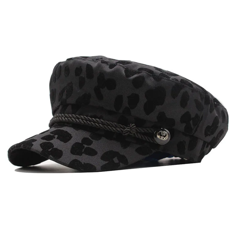 Новый осенне зимний хлопковый берет шапки для женщин французский женские береты