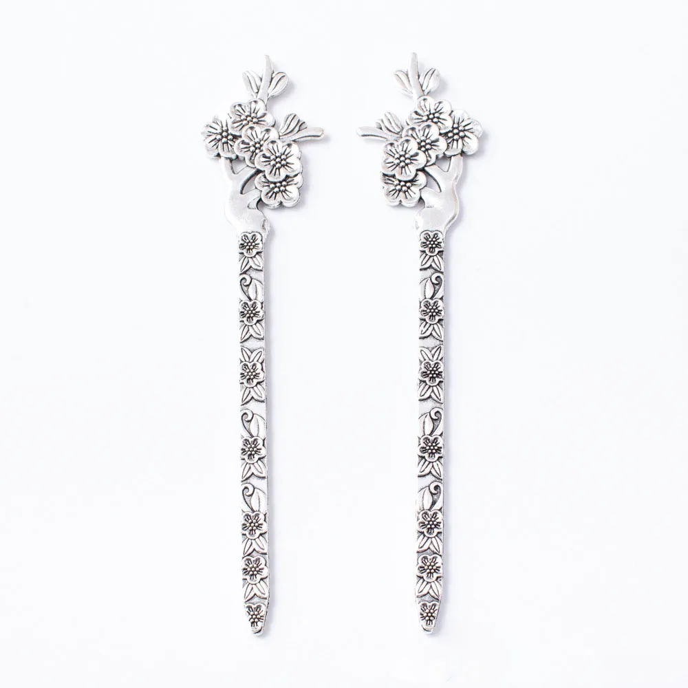 2 шт./лот Четырехцветная застежка-книжка из металлического сплава в ретро-стиле