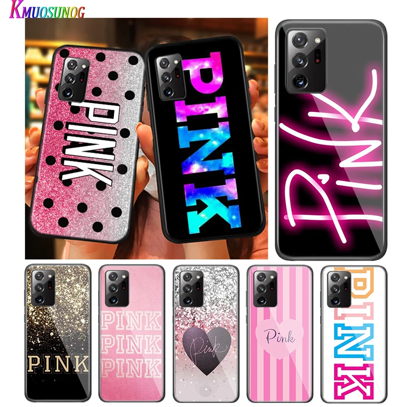 

Hot Love PINK Color for Samsung Galaxy S20Ultra S20 Plus S10 Lite A01 A11 A21 A21S A31 A41 A42 A51 A71 A81 5G Phone Case
