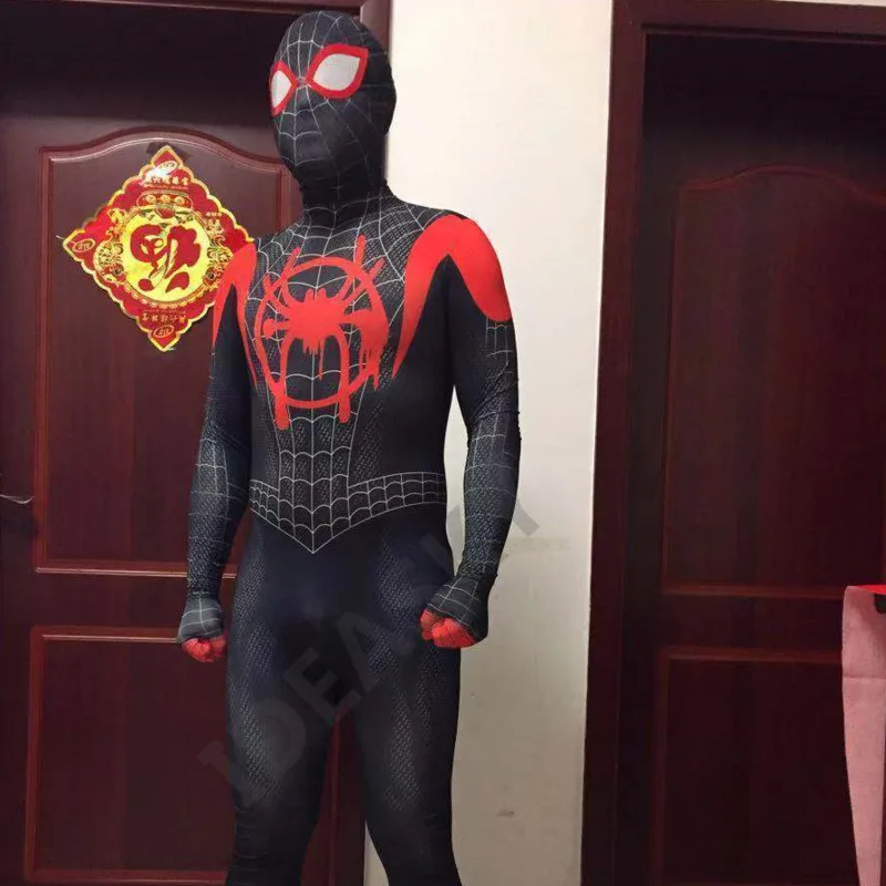 Маскарадный костюм для детей и взрослых с изображением Человека паука в стихах