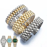watch band for rolex datejust day date oysterpertual date stainless steel strap watch accessories 13 17 20 21mm watch bracelet