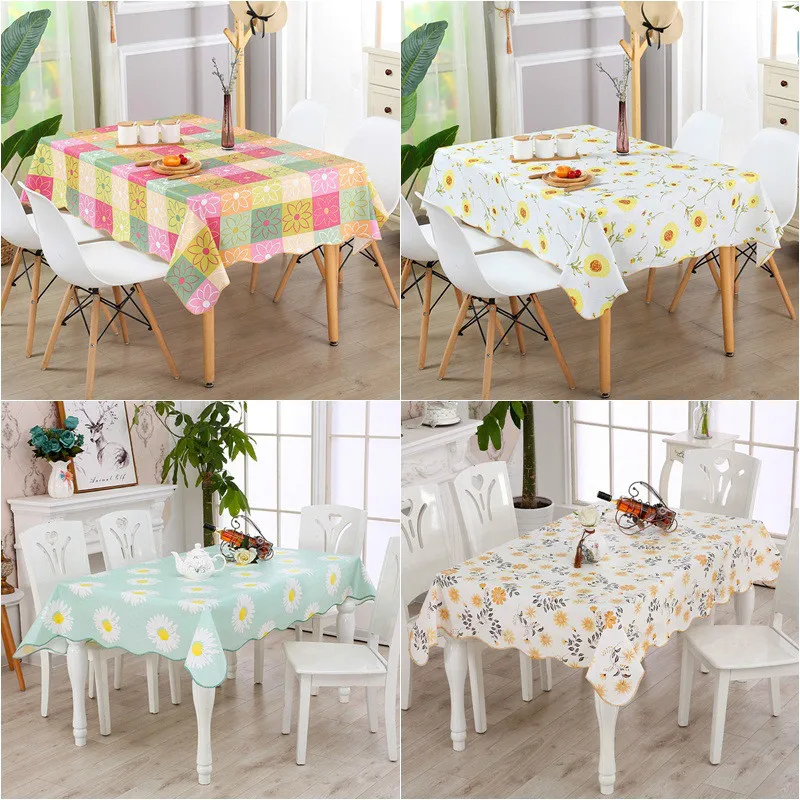 Скатерть из ПВХ 2020 водонепроницаемая скатерть маслостойкая для стола