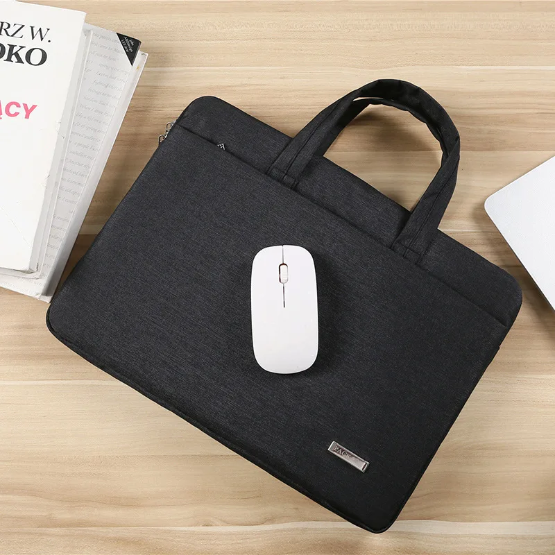 Men's Women's Laptop Bag Briefcases Shockproof Waterproof Tote Office Travel Business Cell Phone Wallet Glasses Storage Pouch