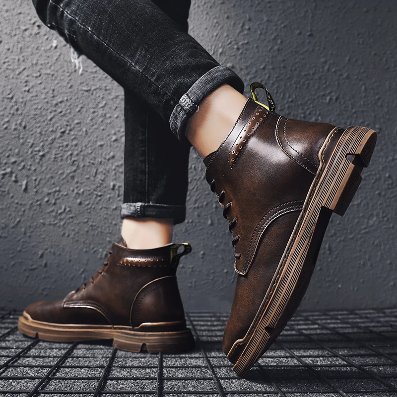 

Sport Casual Shoes Casual Man Shoes Leather Men Shoe Fashion Zapatillas Hombre Sports Mens Sneakers Loafers For Men's