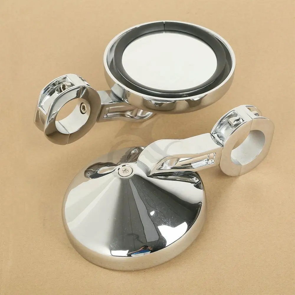 Мотоциклетные алюминиевые боковые зеркала 1 75 дюйма круглые 5 дюймов для Polaris RZR