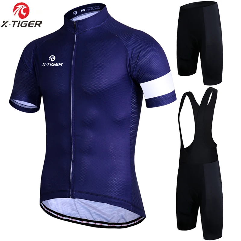 

X-Tiger минималистичный набор для велоспорта, 7 цветов, одежда для горного велосипеда, Maillot Ropa Ciclismo, одежда для гоночного велосипеда, комплект из...