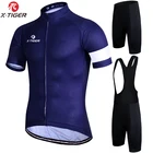 X-Tiger минималистичный набор для велоспорта, 7 цветов, одежда для горного велосипеда, Maillot Ropa Ciclismo, одежда для гоночного велосипеда, комплект из Джерси для велоспорта