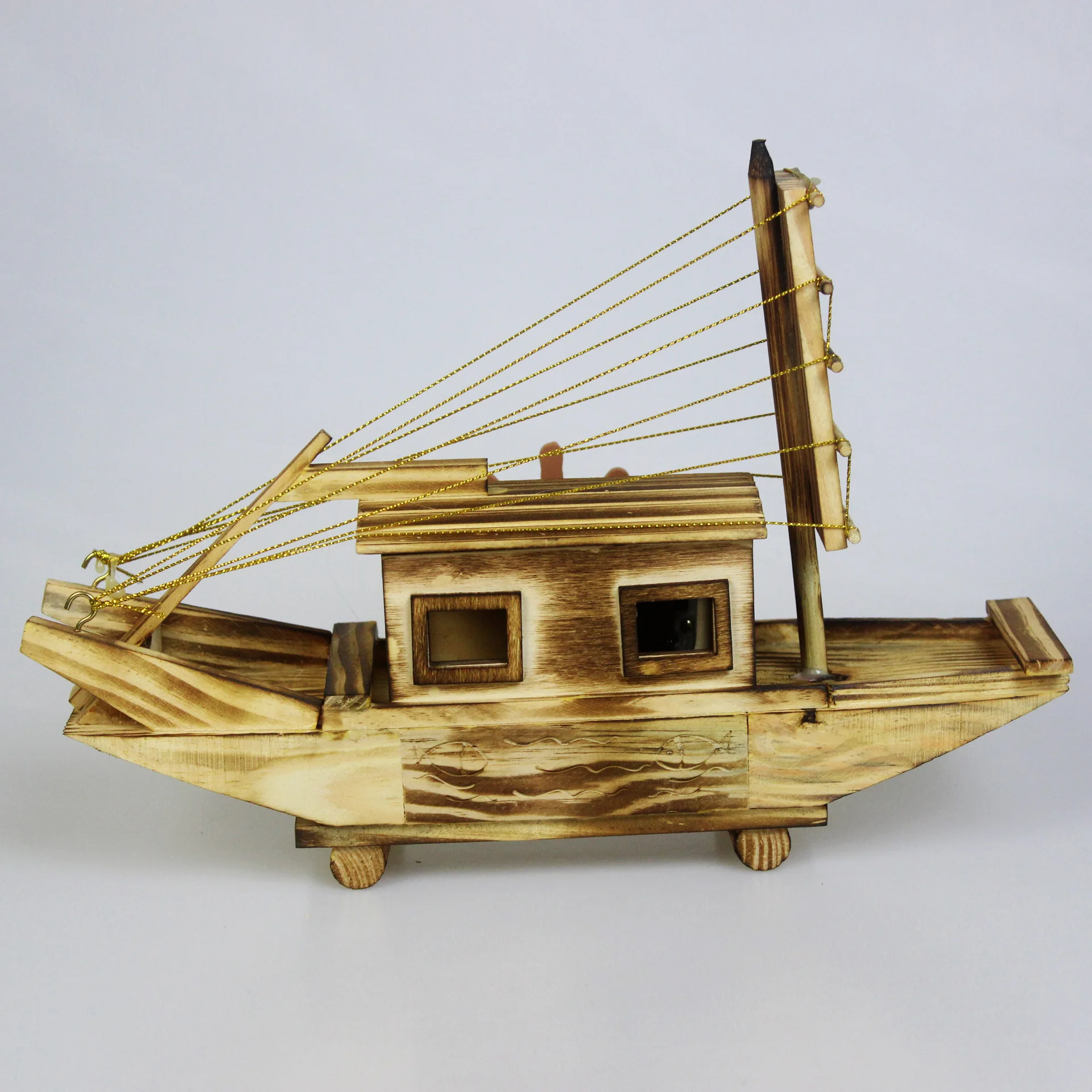 3D деревянная классика антикварная музыкальная Парусная искусственная парусная