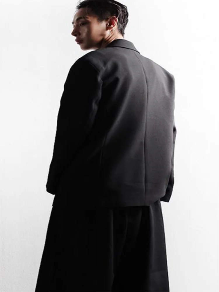 Мужской костюм пальто весна-осень новая модная популярная уличная простая