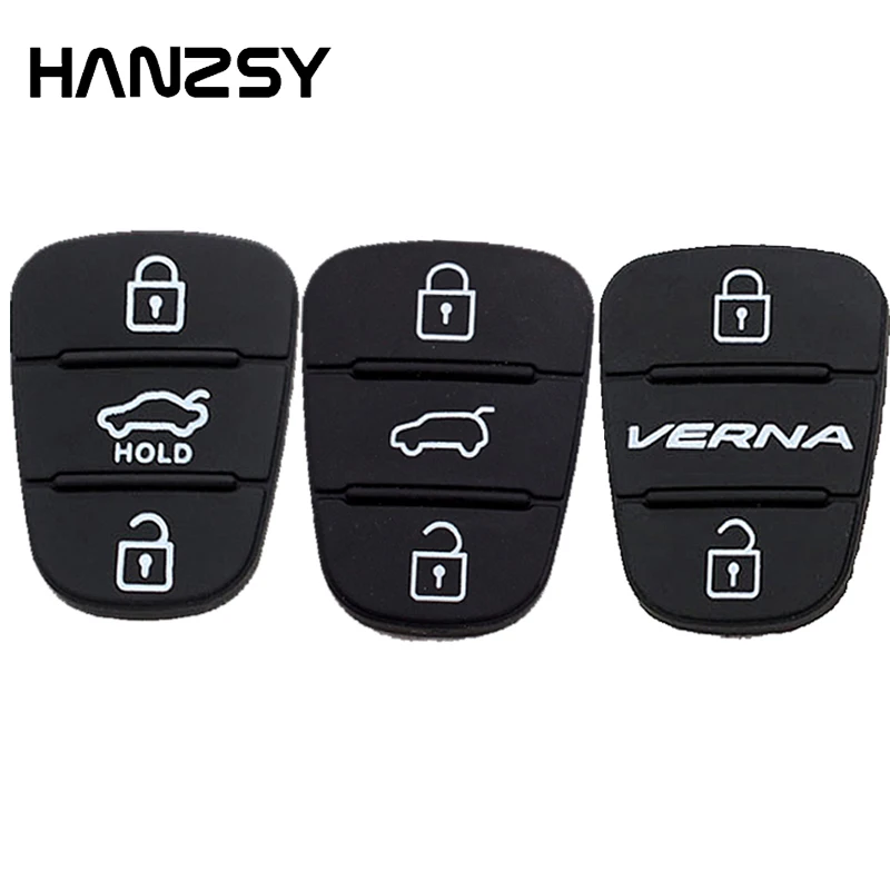 Чехол для автомобильных ключей HANZSY 3 кнопки Kia Rio sportage Ceed venga Hyundai Solaris Accent Tucson l10 l20