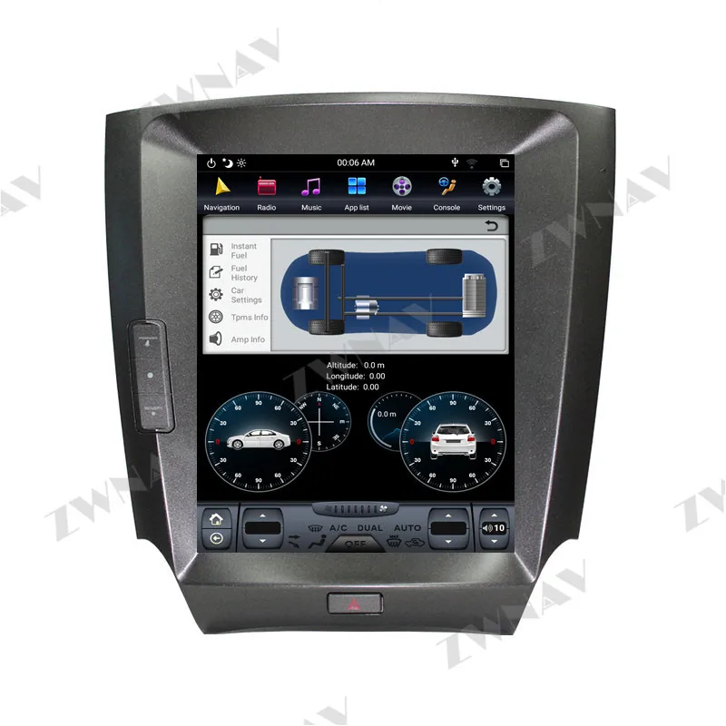 Для Lexus IS IS300 Android радио Автомобильный мультимедийный плеер IS200 IS250 IS350 2005 + tesla