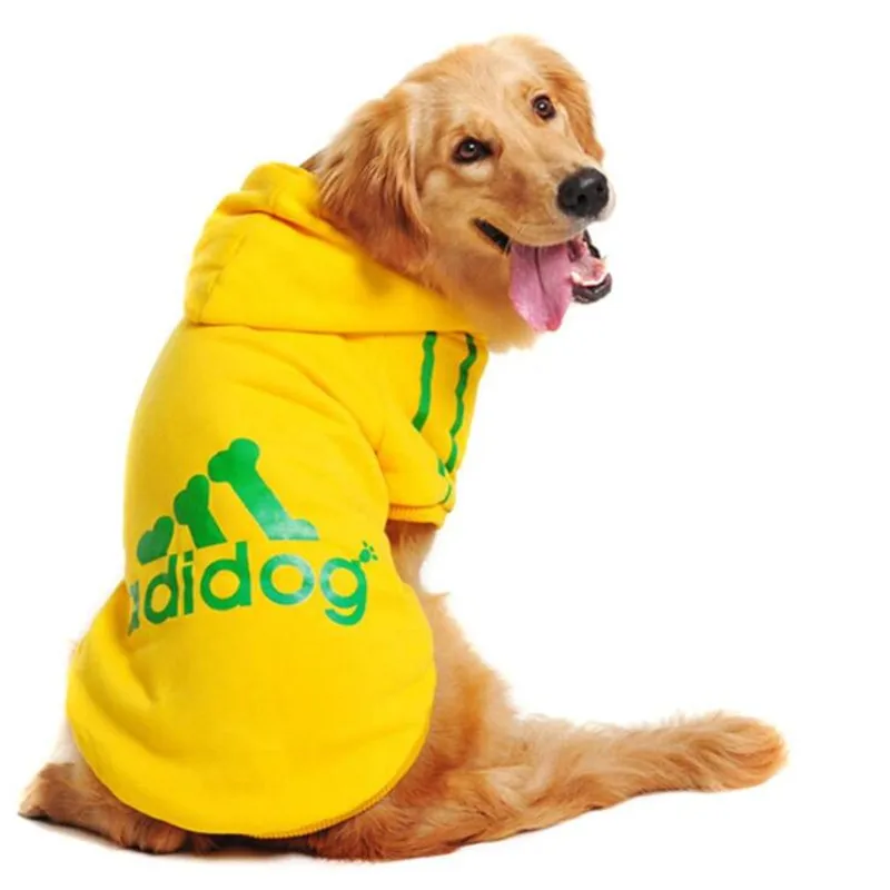 Одежда для собак средних и больших размеров толстовки зимняя теплая мягкая