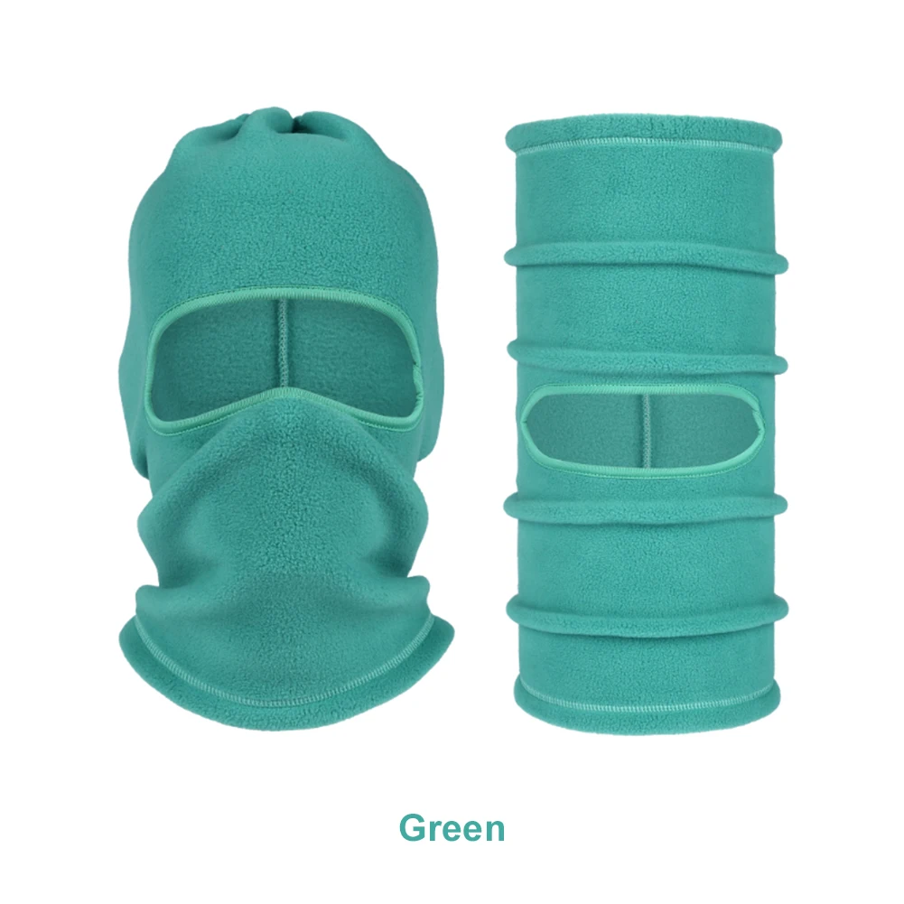 

2021 New Winter Warm Fleece Neck Guard Men's Women's Fleece Hood Sports Cold-proof Thick Collar Hat Motorcycle Riding Ski
