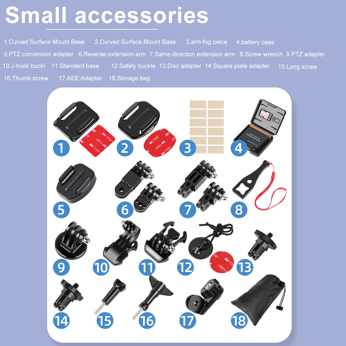 Gopro аксессуары адаптер изогнутая плоская поверхность крепление база чехол для