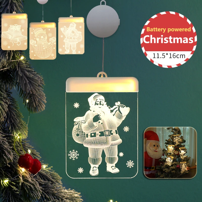 Рождественские украшения для дома 2022 5v Праздничное освещение Светодиодные